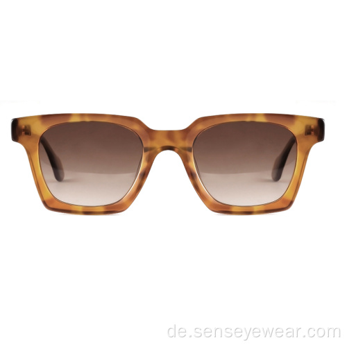 Trendy Shades Waren Sonnenbrillen Acetat Sonnenbrille